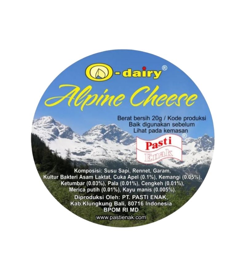Pasti Enak - Alpine Style Cheese